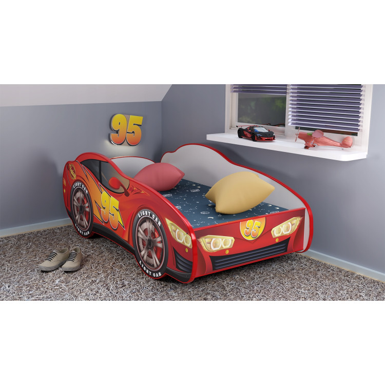Detská auto posteľ Top Beds Racing Car Hero - Zygi Car 140cm x 70cm - 5cm